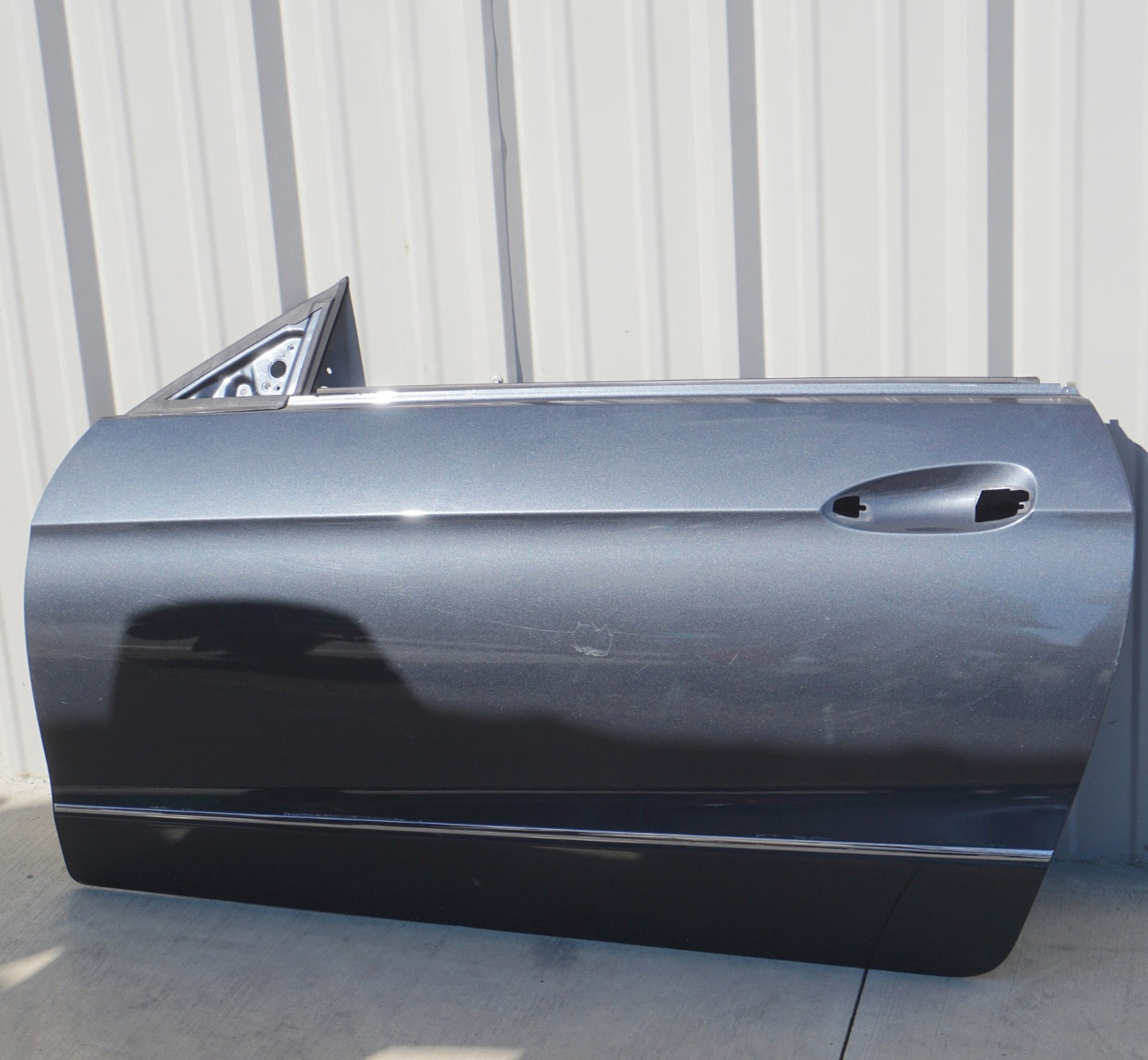 11-17 Mercedes W207 E350 E550 Convertible Front Left Driver Door Shell OEM