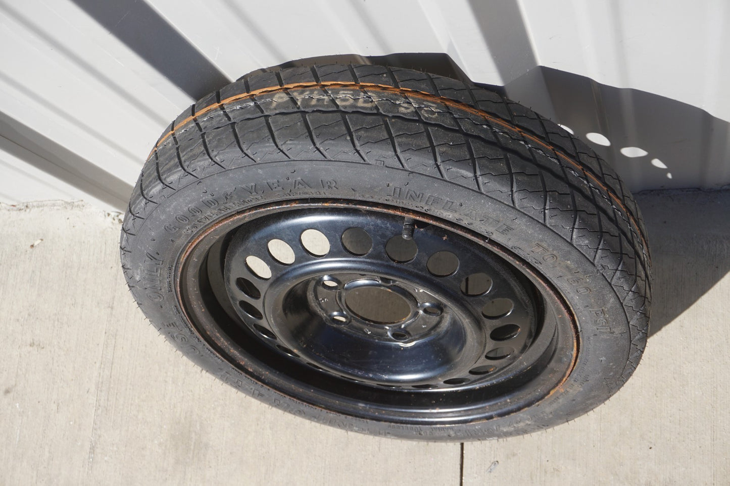 1993 Cadillac Allante 15X4 Wheel Compact Spare Tire T125/70R15 5x115mm OEM