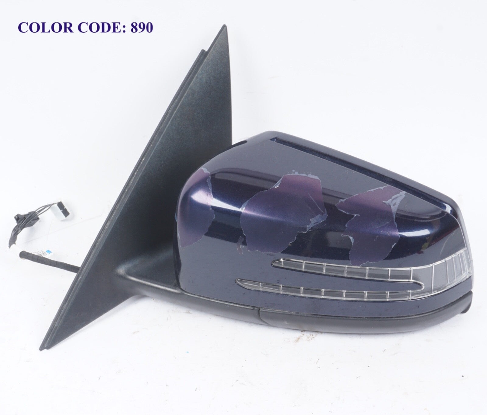 12-14 Mercedes C250 C300 C350 LEFT SIDE REAR VIEW DOOR MIRROR OEM