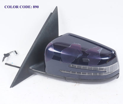 12-14 Mercedes C250 C300 C350 LEFT SIDE REAR VIEW DOOR MIRROR OEM