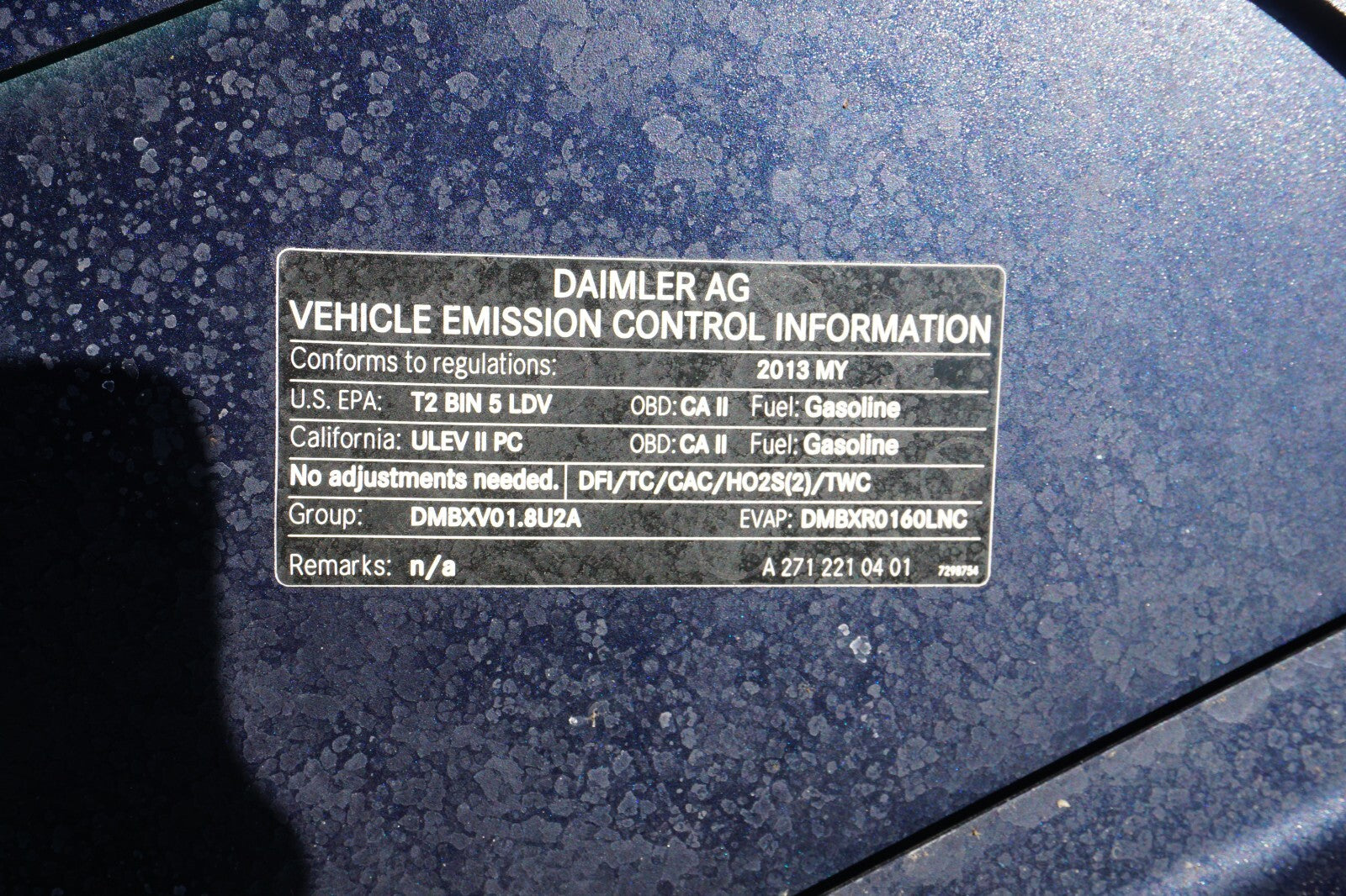 12-14 Mercedes C250 C300 C350 W204 Hood Bonnet OEM