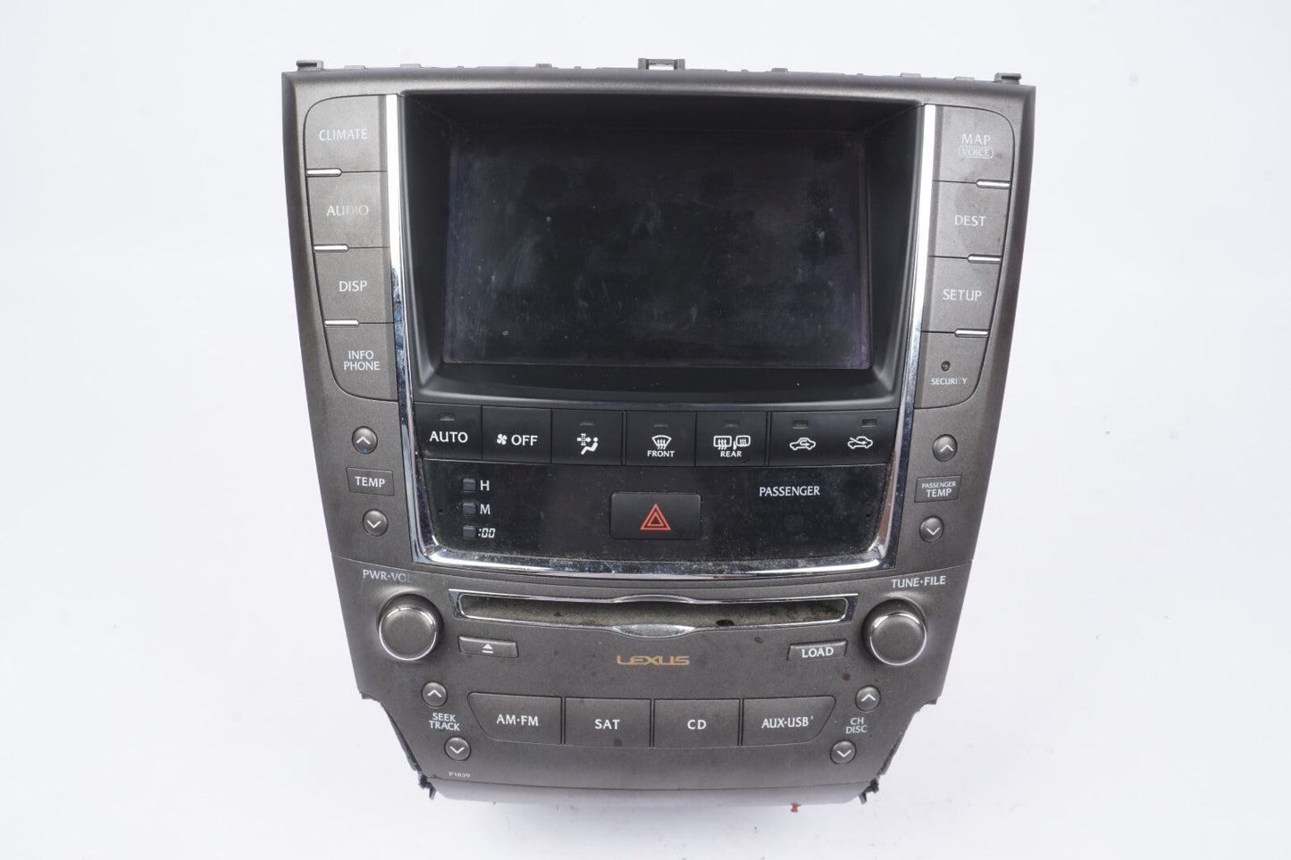 2010 - 2012 Lexus Is250c Is350c Convertible Radio Navigation Display Screen OEM