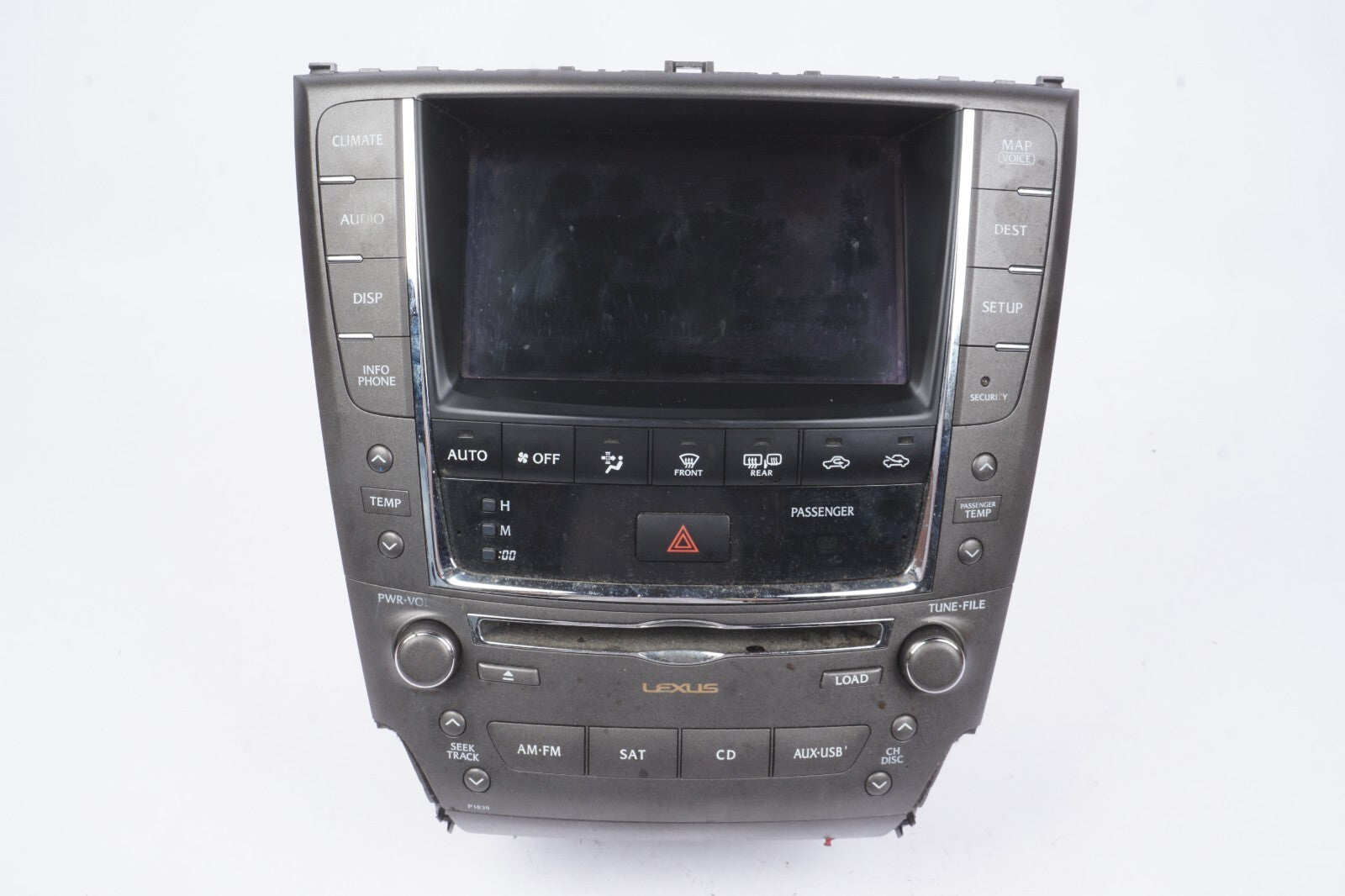 2010 - 2012 Lexus Is250c Is350c Convertible Radio Navigation Display Screen OEM