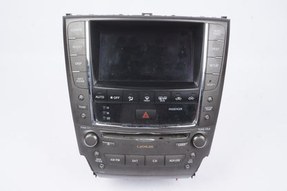 2010 - 2012 Lexus Is250c Is350c Convertible Radio Navigation Display Screen OEM