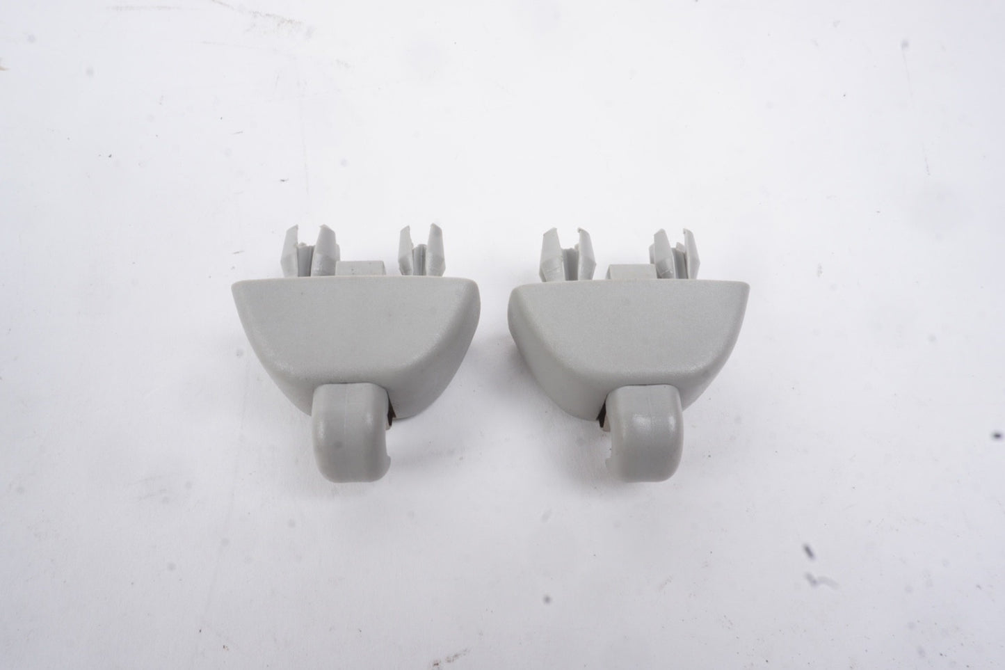 2005 - 2011 Audi A6 Left And Right Sun Visor Shade Hook Clip Pair OEM