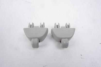 2005 - 2011 Audi A6 Left And Right Sun Visor Shade Hook Clip Pair OEM