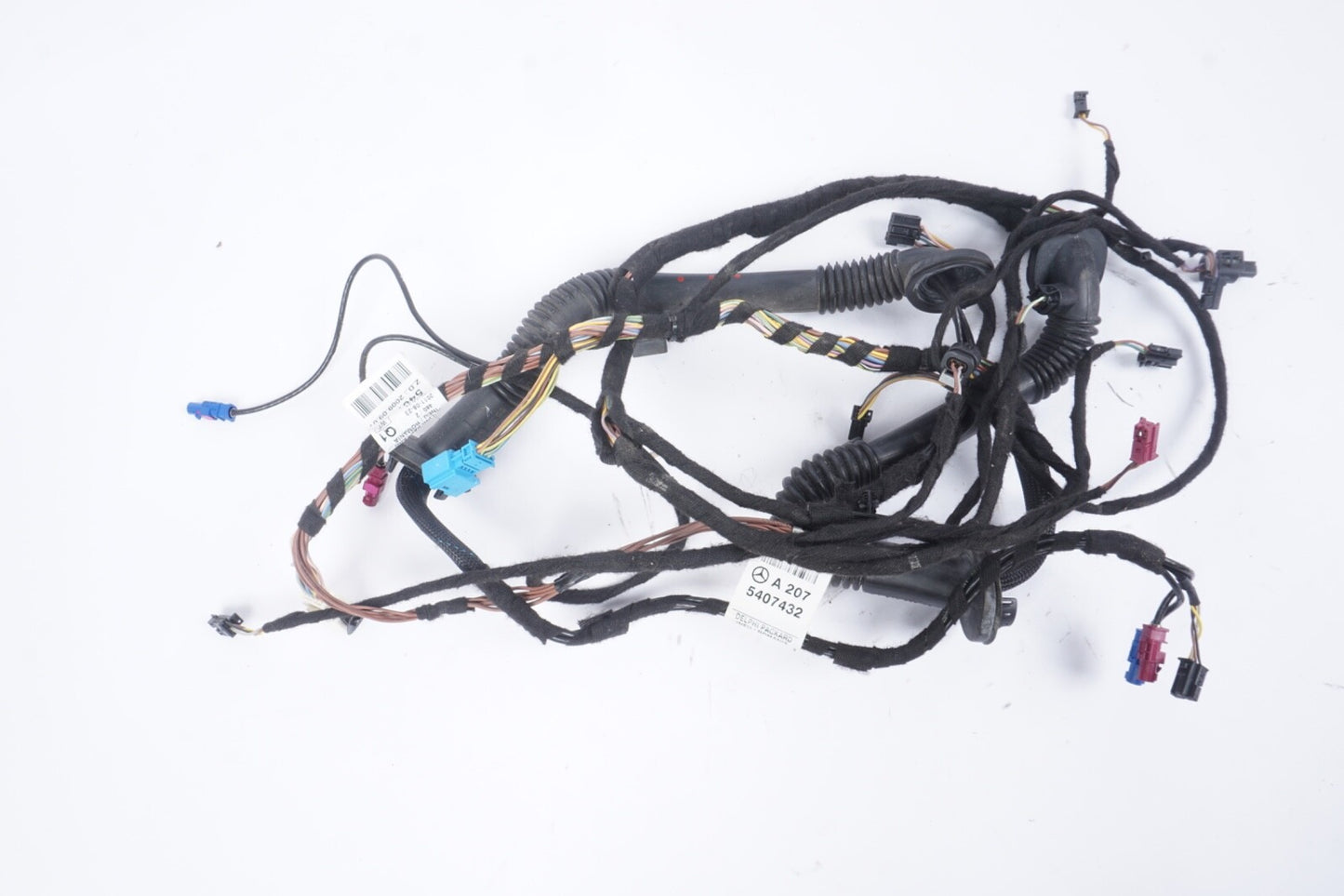 2012 2013 Mercedes E350 W207 Convertible trunk wiring harness Cabriolet