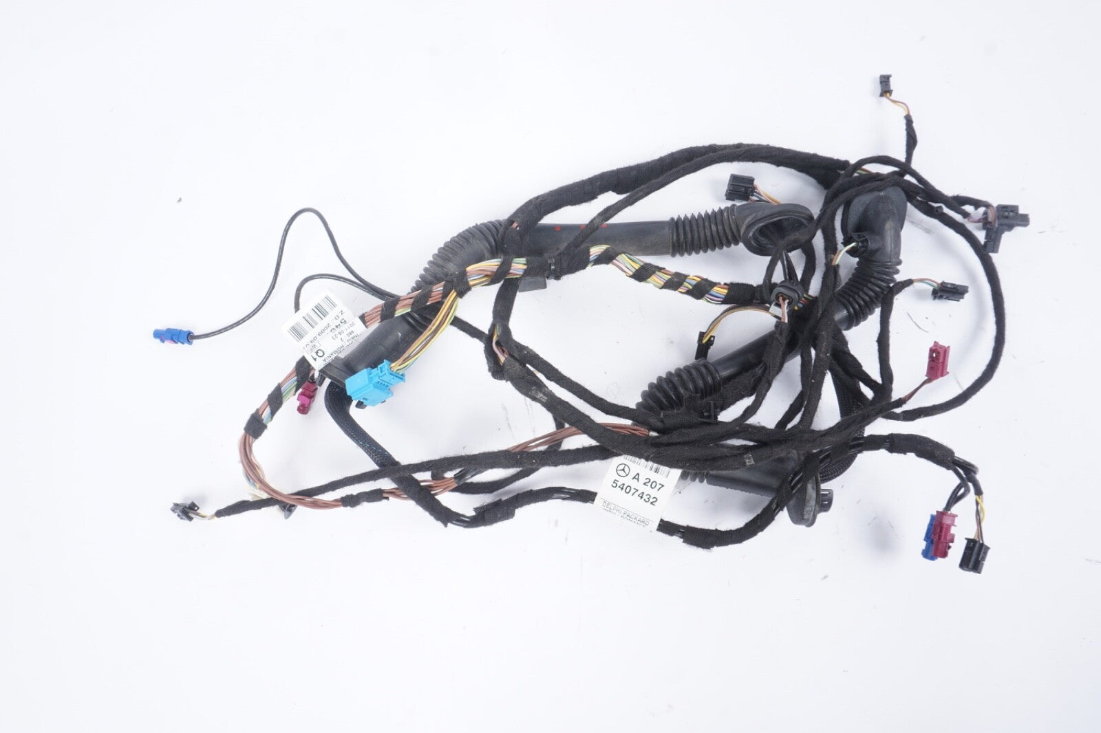 2012 2013 Mercedes E350 W207 Convertible trunk wiring harness Cabriolet