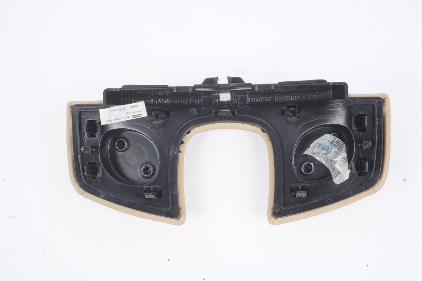 2007 - 13 MERCEDES S-CLASS S550 CENTER CONSOLE TRIM COVER PANEL P/N P0107552