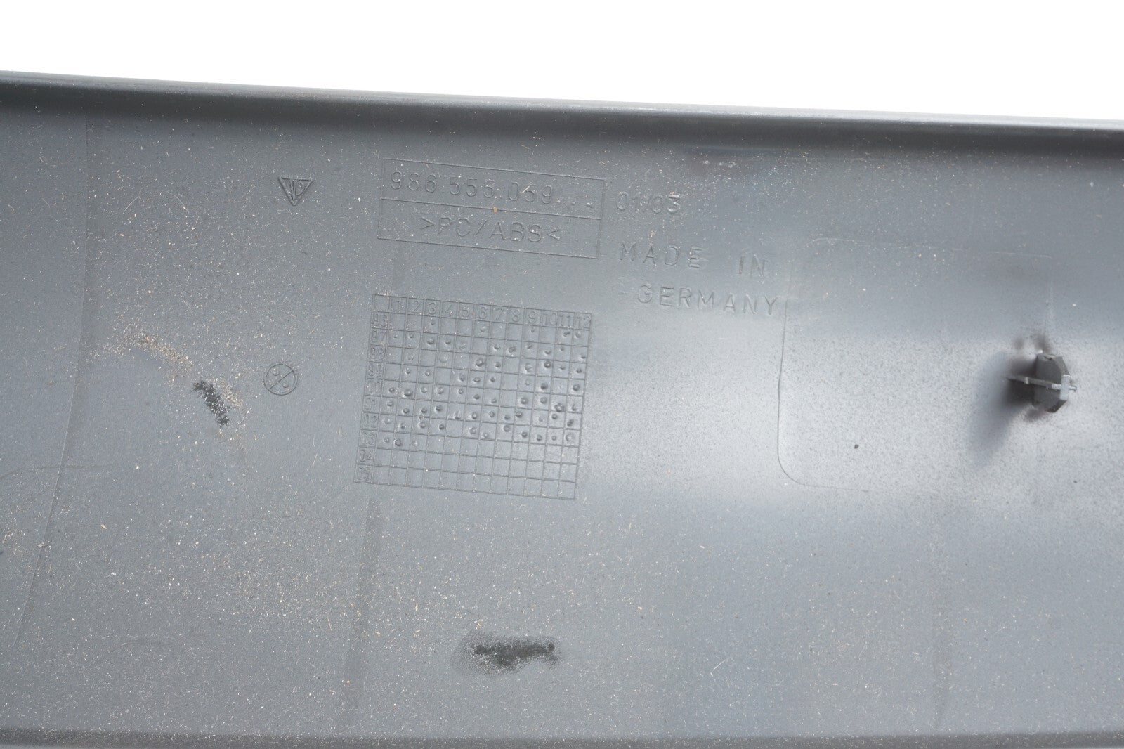 97 - 04 Porsche Boxster 986 Upper Overhead Windshield Roof Cover Trim Panel  OEM