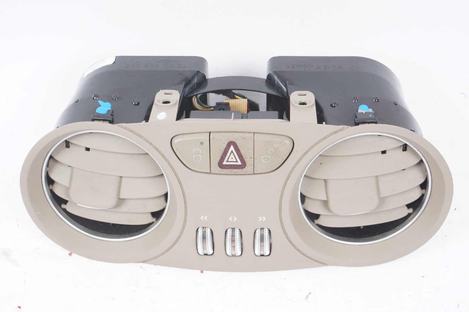 03-06 Mercedes R230 SL500 SL55 AMG Center Dashboard Hazard Dash Air Vent OEM