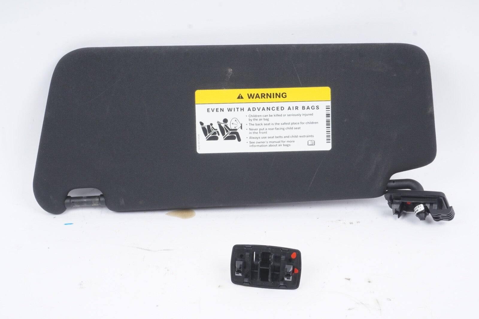 11-17 Mercedes W207 E550 E350 E400 Right Side Sun Visor Shade Sunvisor OEM