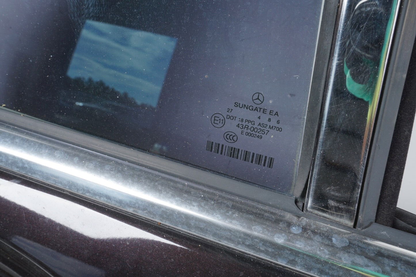 07 - 13 MERCEDES-BENZ S550 W221 REAR RIGHT PASSENGER SIDE DOOR SHELL OEM
