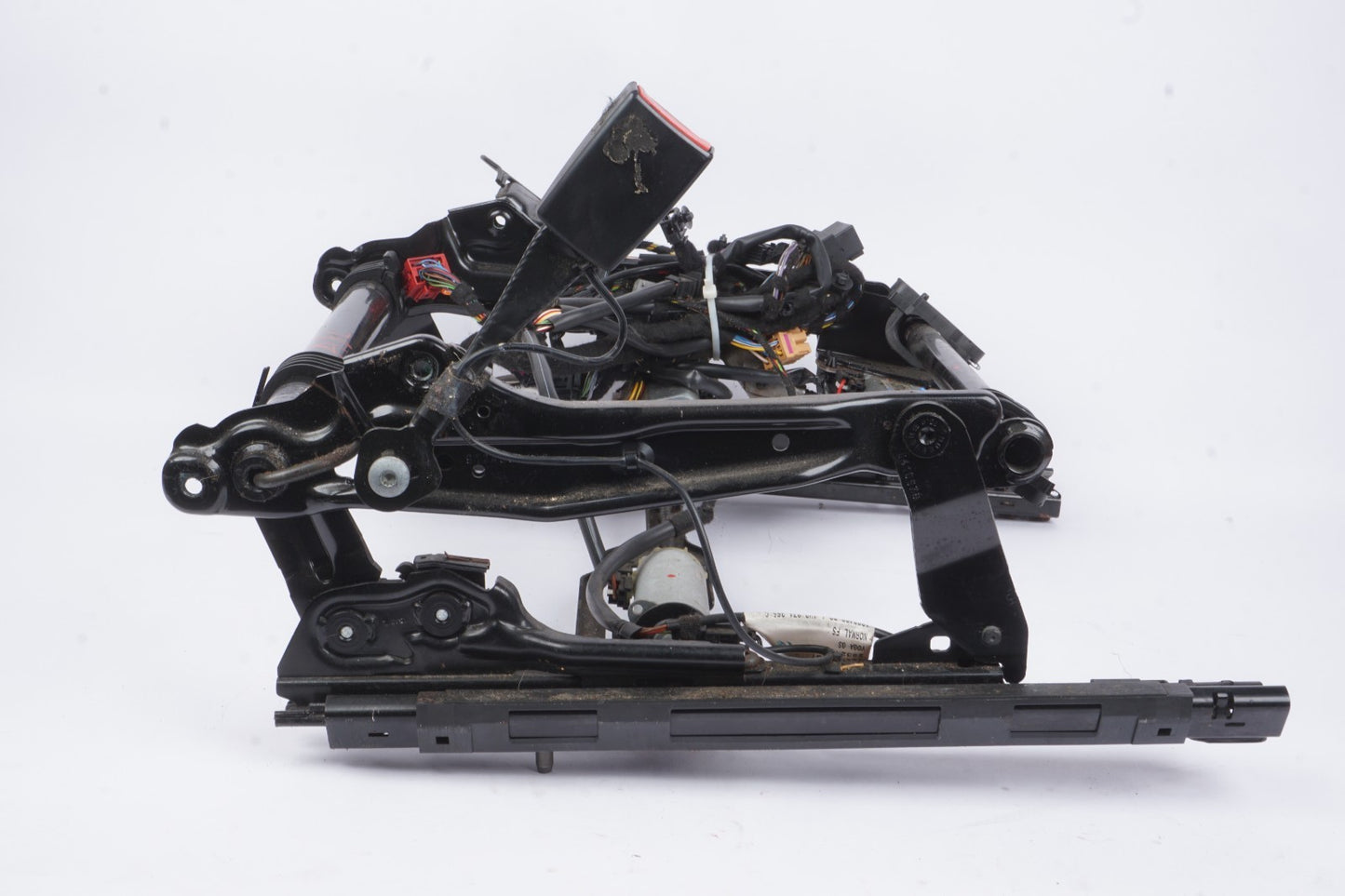 2011 - 2017 Audi A8 Front Left Driver Seat Lower Track Frame W/ Motors OEM