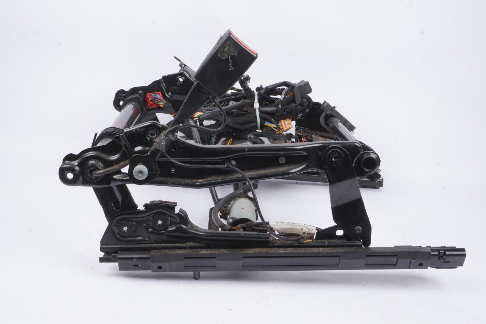 2011 - 2017 Audi A8 Front Left Driver Seat Lower Track Frame W/ Motors OEM