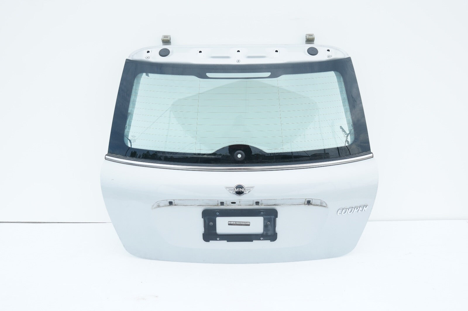 2007 - 2013 Mini Cooper Rear Trunk Tailgate Hatch Door Shell w/ Glass White OEM