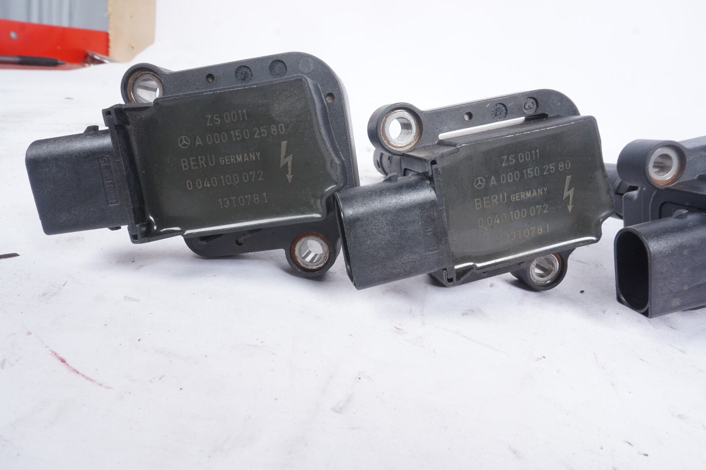 12-15 Mercedes W204 C250 SLK250 Ignition Coil Set Of 4 OEM