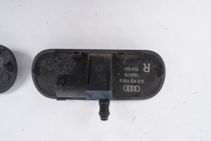 2005 - 2007 Audi A6 Windshield Washer Sprayer Jet Nozzle Pair OEM