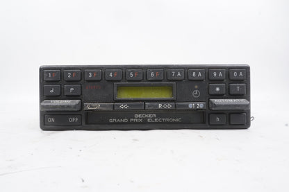 1981-1985 MERCEDES BENZ BECKER GRAND PRIX STEREO CASSETTE UNTESTED OEM