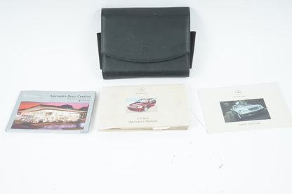 MERCEDES-BANZ C-CLASS OWNER'S MANUAL BOOK W/ CASE OEM