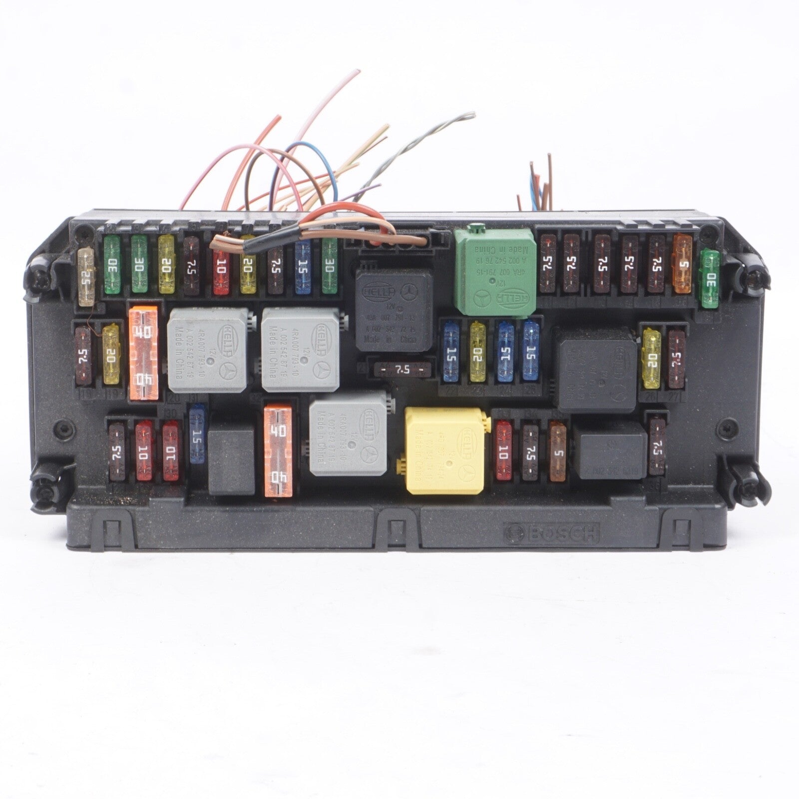 14-16 Mercedes E350 Front SAM Module Signal Activation Control Fusebox 