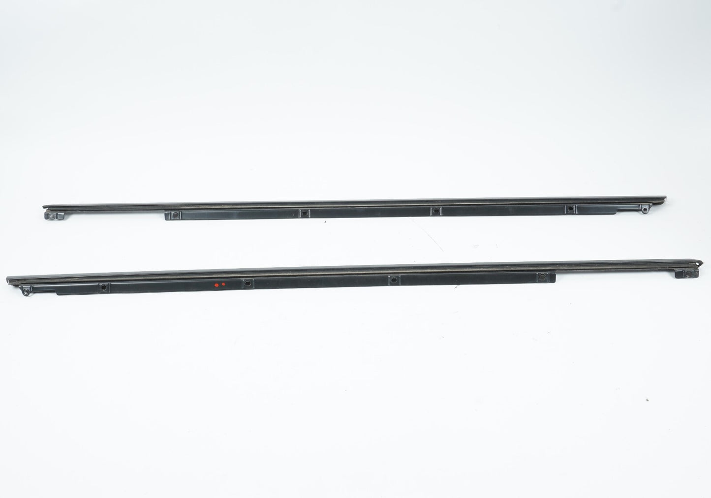10 - 16 PORSCHE PANAMERA FRONT DOOR WINDOW BELT MOLDING LEFT & RIGHT OEM