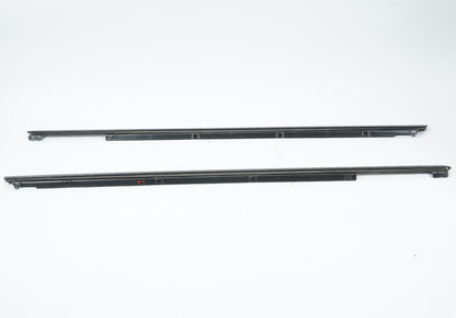 10 - 16 PORSCHE PANAMERA FRONT DOOR WINDOW BELT MOLDING LEFT & RIGHT OEM