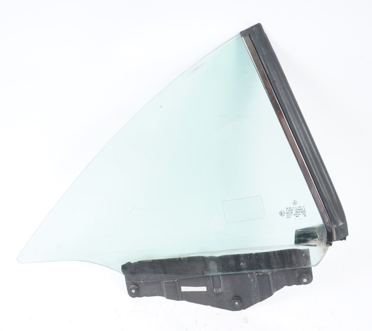 03-12 Mercedes R230 SL500 SL55 AMG Rear Right Side Quarter Window Glass OEM
