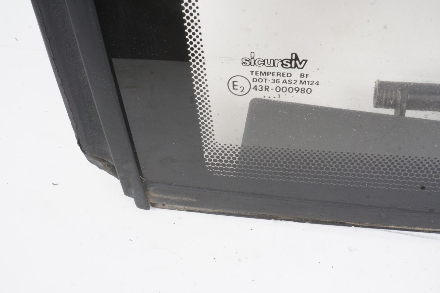 1987 - 1993 Cadillac Allante Rear Left Driver Side Quarter Window Glass OEM