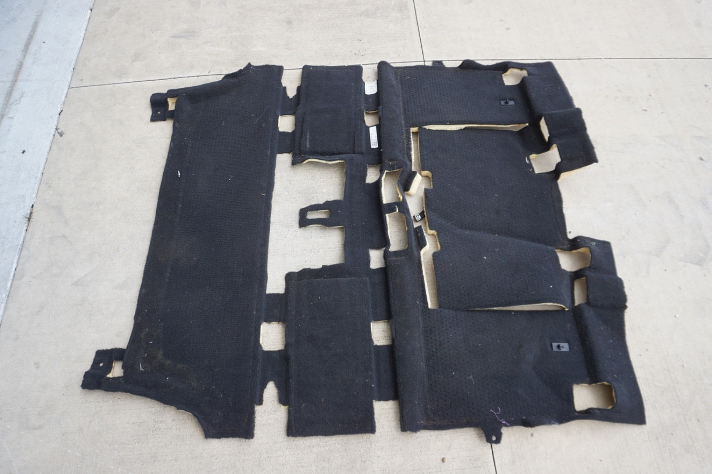 2018-2024 HONDA ODYSSEY REAR LEFT & RIGHT SIDE FLOOR CARPET COVER LINER MAT OEM