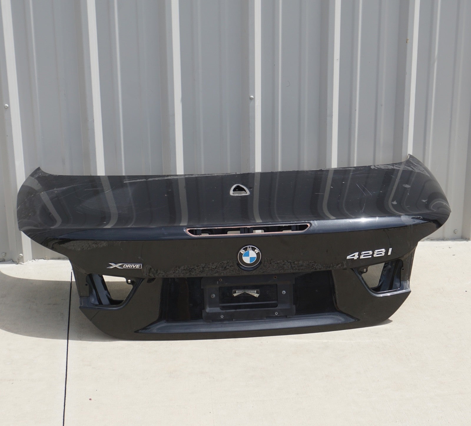 2014 - 2020 BMW 428i 435i 440i CONVERTIBLE TRUNK Lid OEM F32 F33 Black