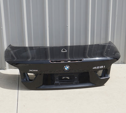 2014 - 2020 BMW 428i 435i 440i CONVERTIBLE TRUNK Lid OEM F32 F33 Black