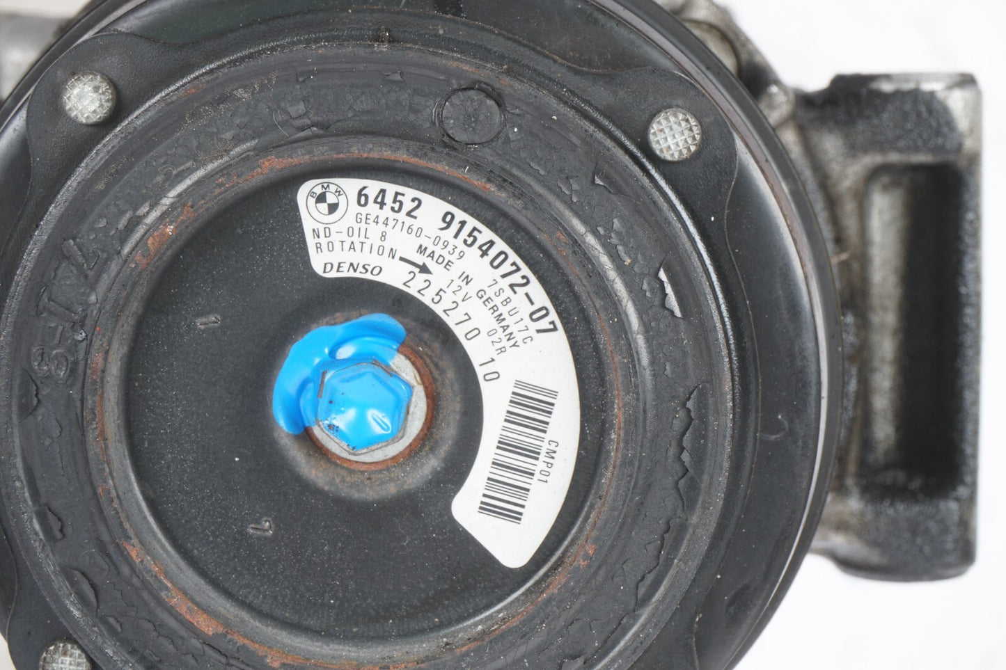 12 - 18 BMW 550I 650I 4.4L N63N Ac Compressor OEM
