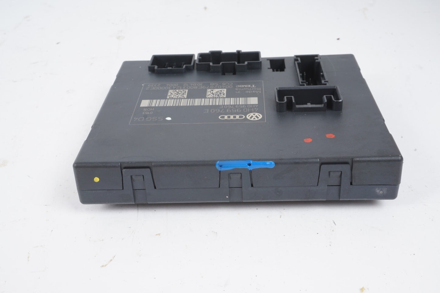 11-17 AUDI A8 A8L FRONT RIGHT PASSENGER SEAT CONTROL MODULE 4H0959760E OEM