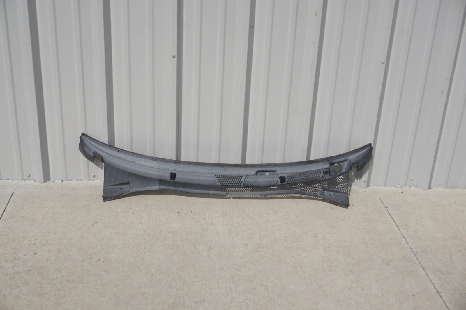 2012-2017 FIAT 500 Front Windshield Cowl Trim Cover Vent Panel Top Complete OEM 