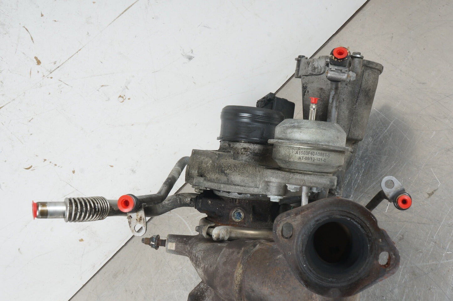 12-15 Mercedes W204 C250 SLK250 1.8 M271 Turbo Turbocharger Manifold OEM