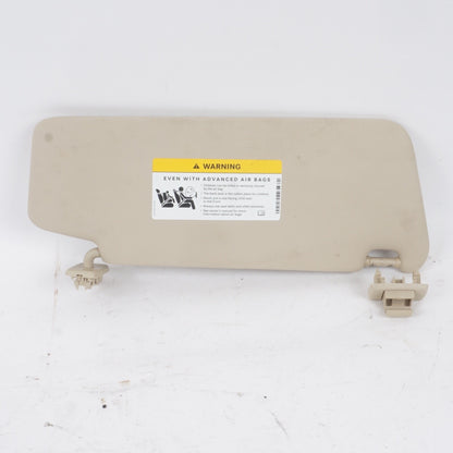 08-14 MERCEDES C250 C300 C350 BEIGE RIGHT SUN VISOR ILLUMINATED 20481046107f59