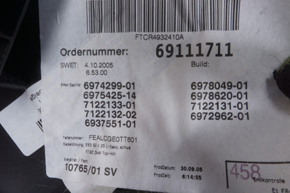 2006 - 2010  BMW 650i E63 E64 Rear Left Driver Side Quarter Panel Trim OEM