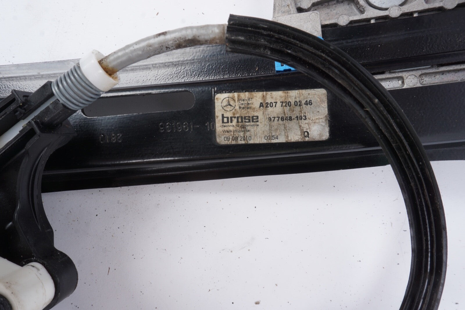 10-17 Mercedes W207 E350 E550 Coupe Right Window Regulator Motor OEM Passenger