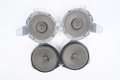 12-17 FIAT 500 INTERIOR AUDIO SPEAKER SET OF 4 ITEMS OEM