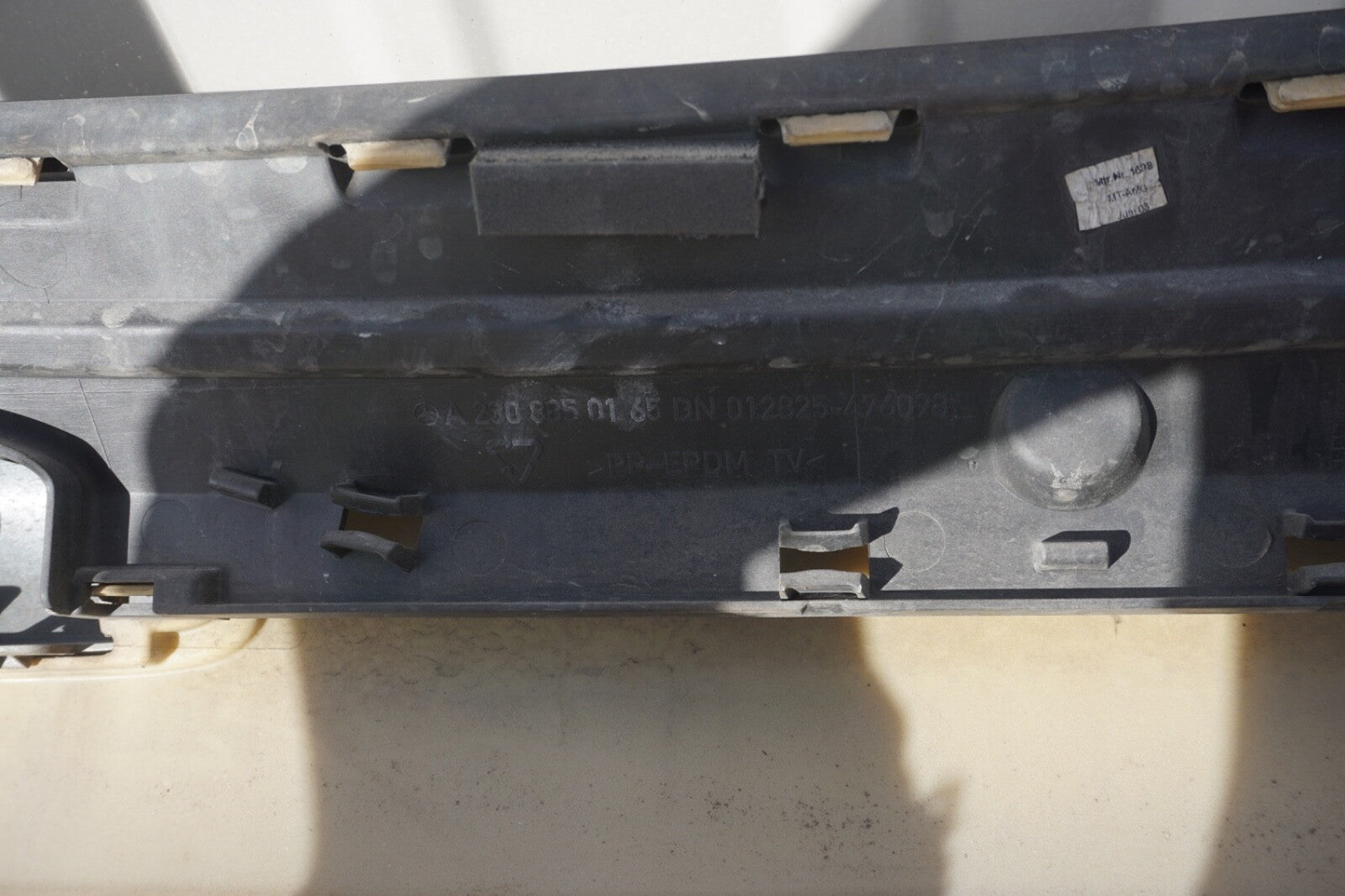 03-08 Mercedes R230 SL550 SL500 Rear Bumper Cover Assembly Oem