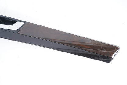 12-17 AUDI A8L REAR RIGHT SIDE INTERIOR DOOR TRIM MOLDING W/ HANDLE  OEM