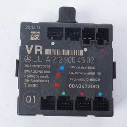 10-17 Mercedes W207 E350 E550 Front Right Passenger Door Control Module  OEM