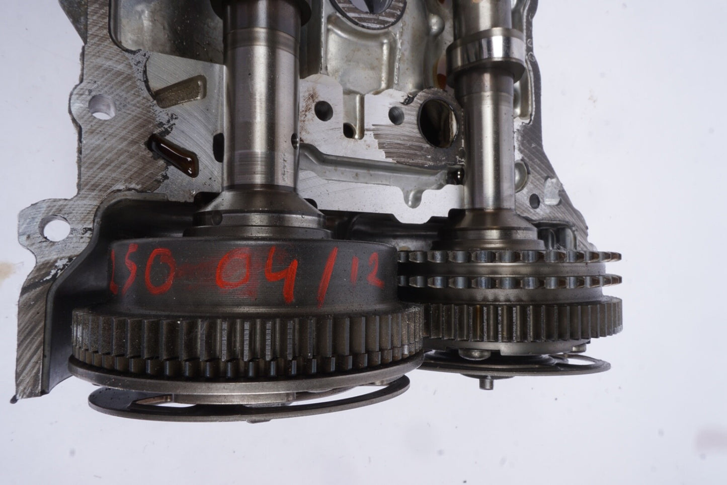 2008-2011 MERCEDES C350 E350 3.5L V6 M272 ENGINE LEFT HEAD CAMSHAFT INT. EXT.