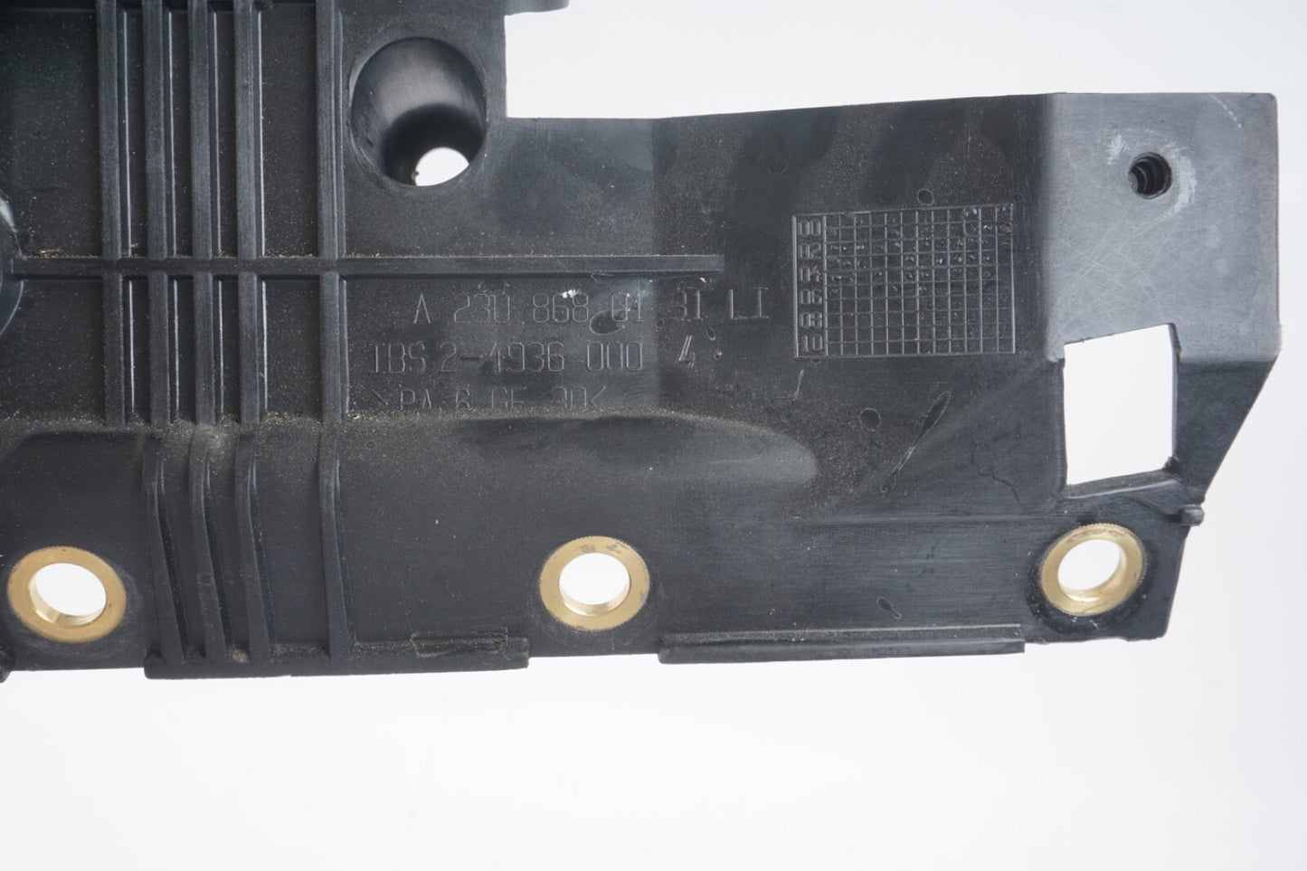 03-08 Mercedes R230 SL500 Rear Left Seat Belt Retractor Luggage w/Speaker OEM