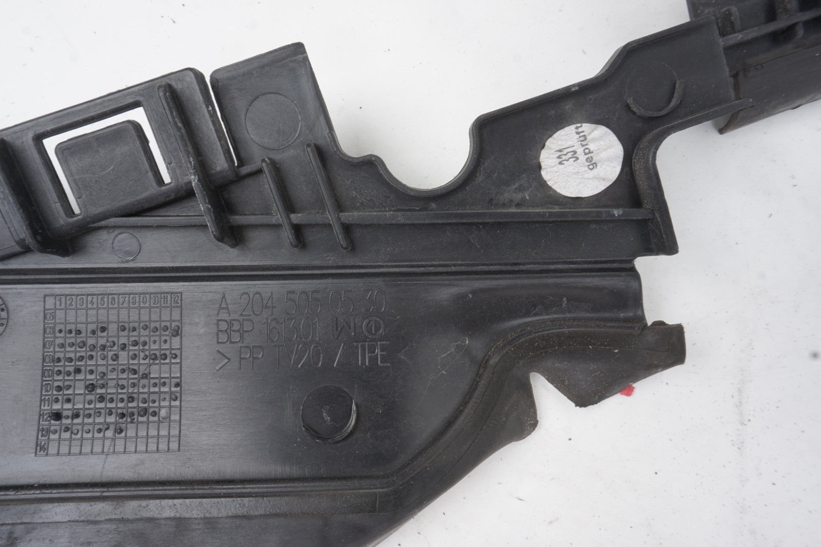 2008 - 20 14 Mercedes C Class Radiator Fan Shroud Upper Air Baffle