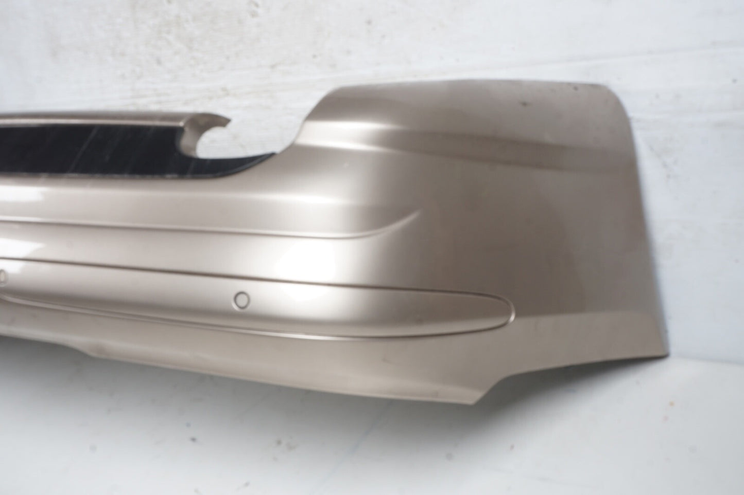03-08 Mercedes SL500 Base Rear Bumper Cover Assembly GOLD OEM