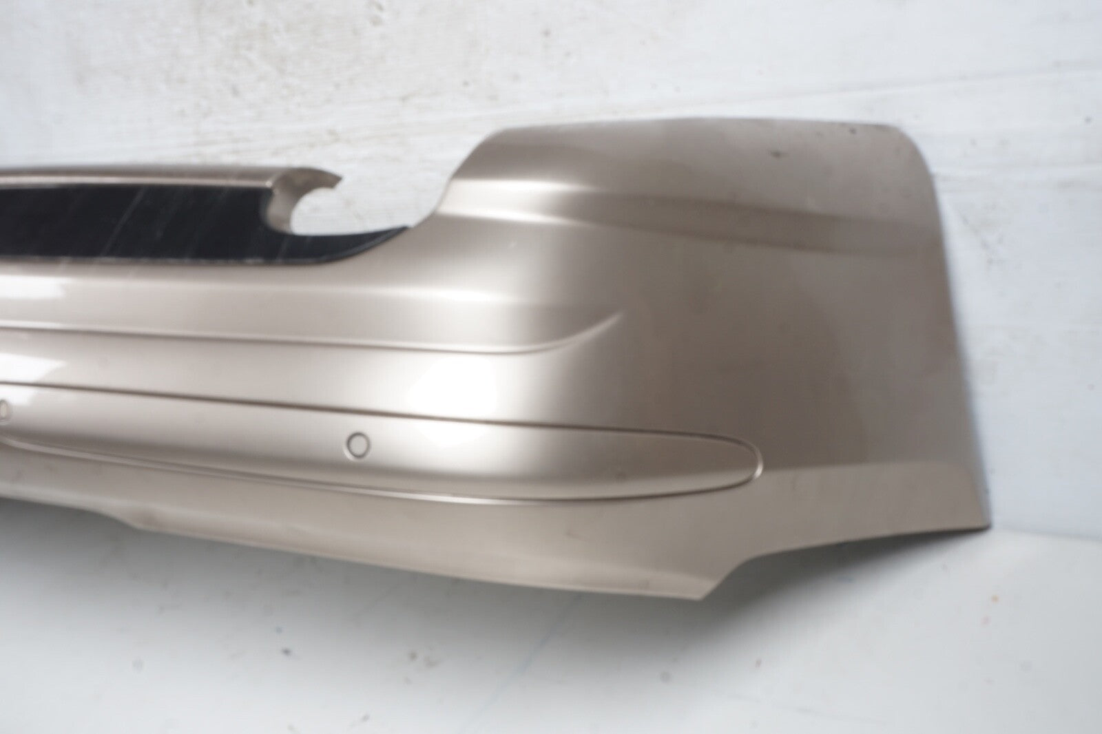 03-08 Mercedes SL500 Base Rear Bumper Cover Assembly GOLD OEM