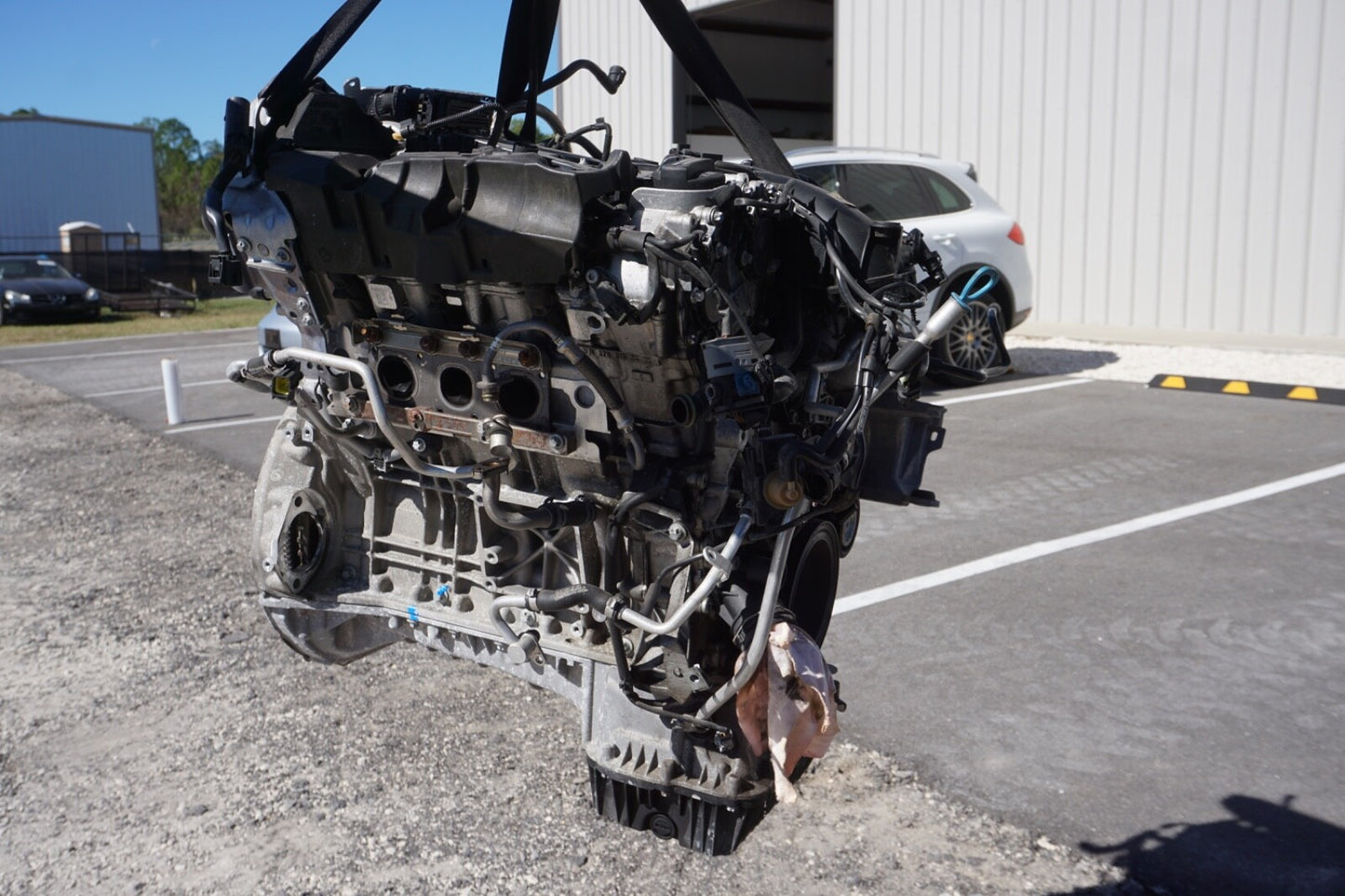 2015 2016 2017 Mercedes Benz S550e Hybrid 3.0L V8 Engine With 61k Miles OEM