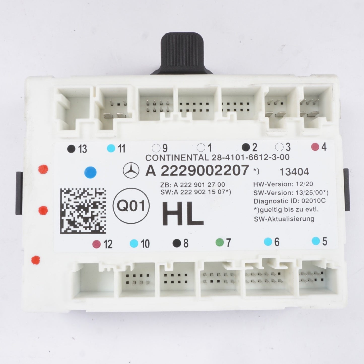 2014 - 2017 Mercedes W222 S550 Rear Left Door Control Module 2229002207 OEM